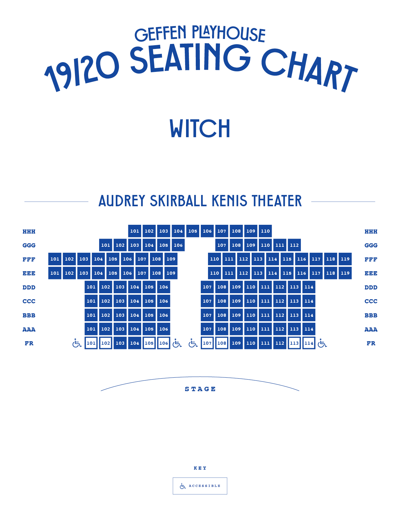 Gil Cates Theater Seating Chart