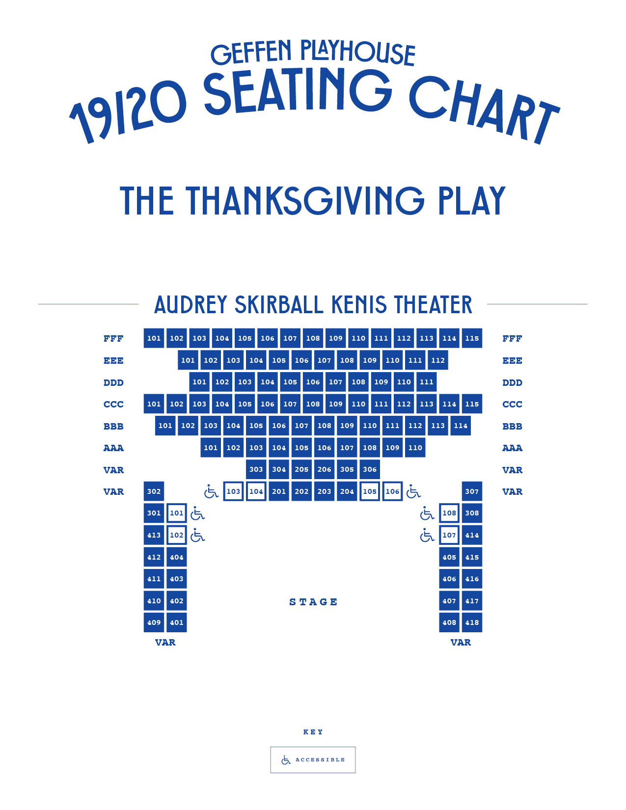 Geffen Theater Seating Chart